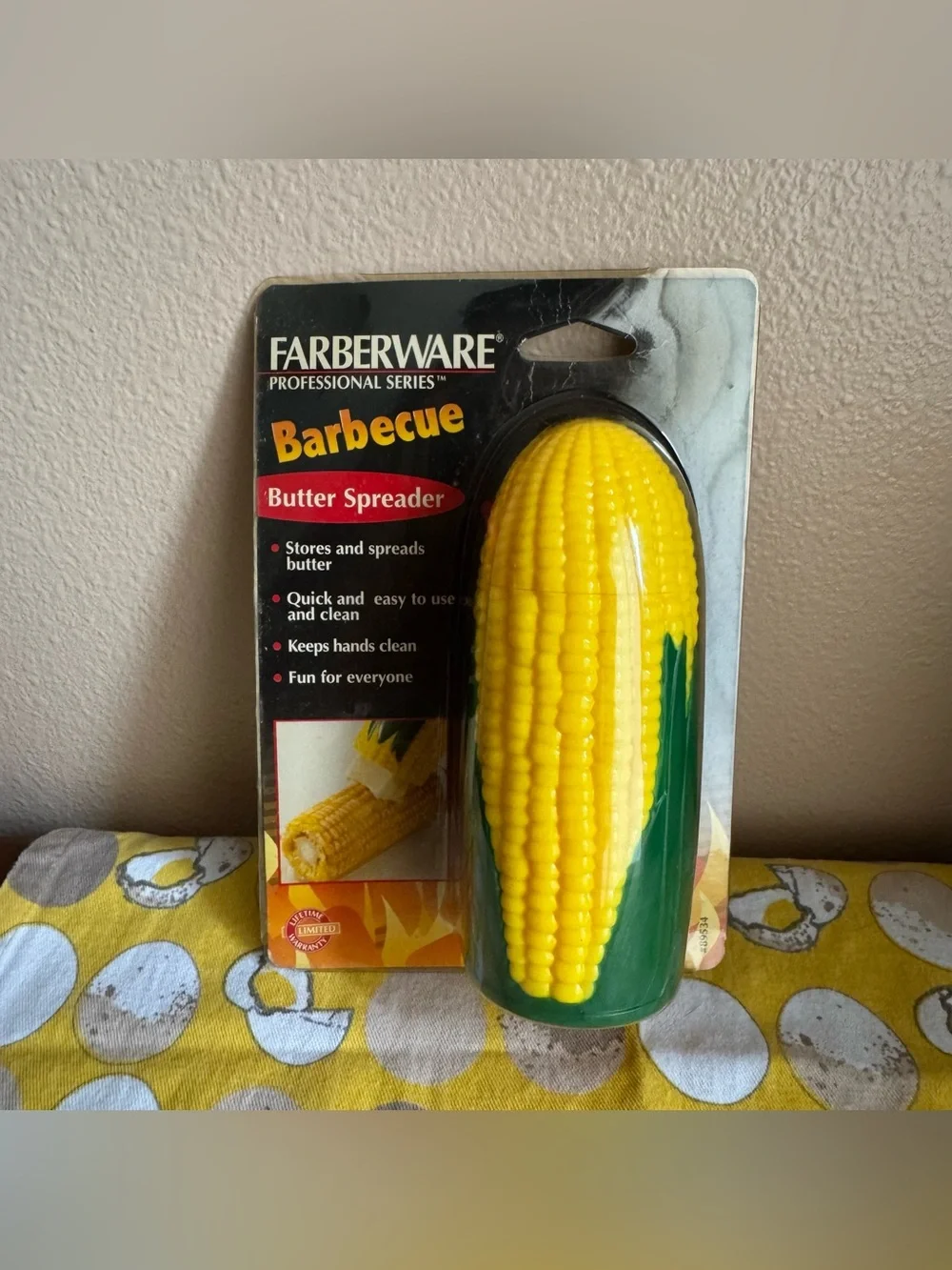 Farberware Vintage Barbecue Corn Butter Spreader NIP
